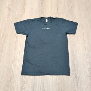 Vintage Apple iPhone Say Hello To iPhone T-Shirt Black American Apparel Mens M